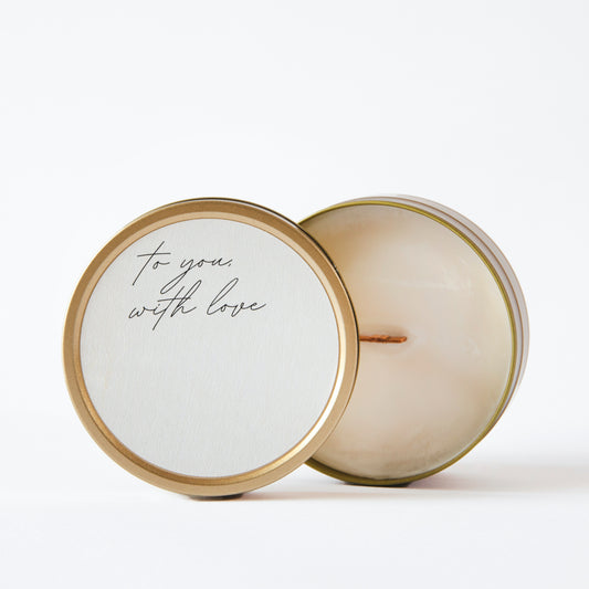 To you, With Love - Tin Candle