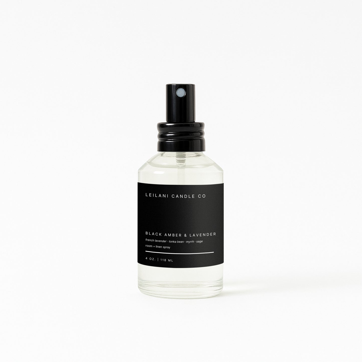 Black Amber + Lavender - Room Spray
