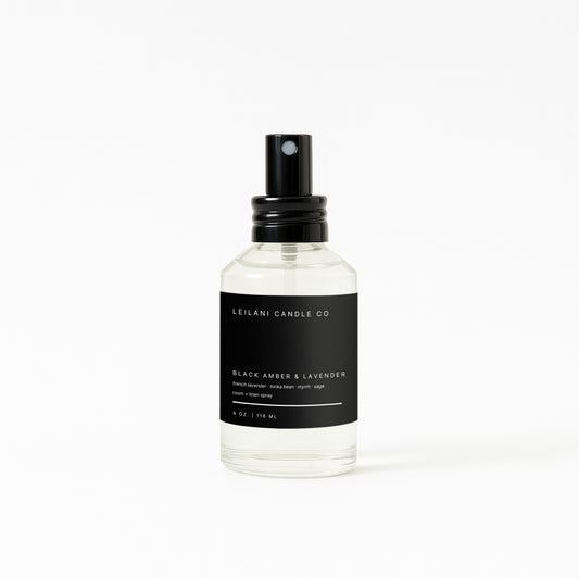 Black Amber + Lavender - Room Spray