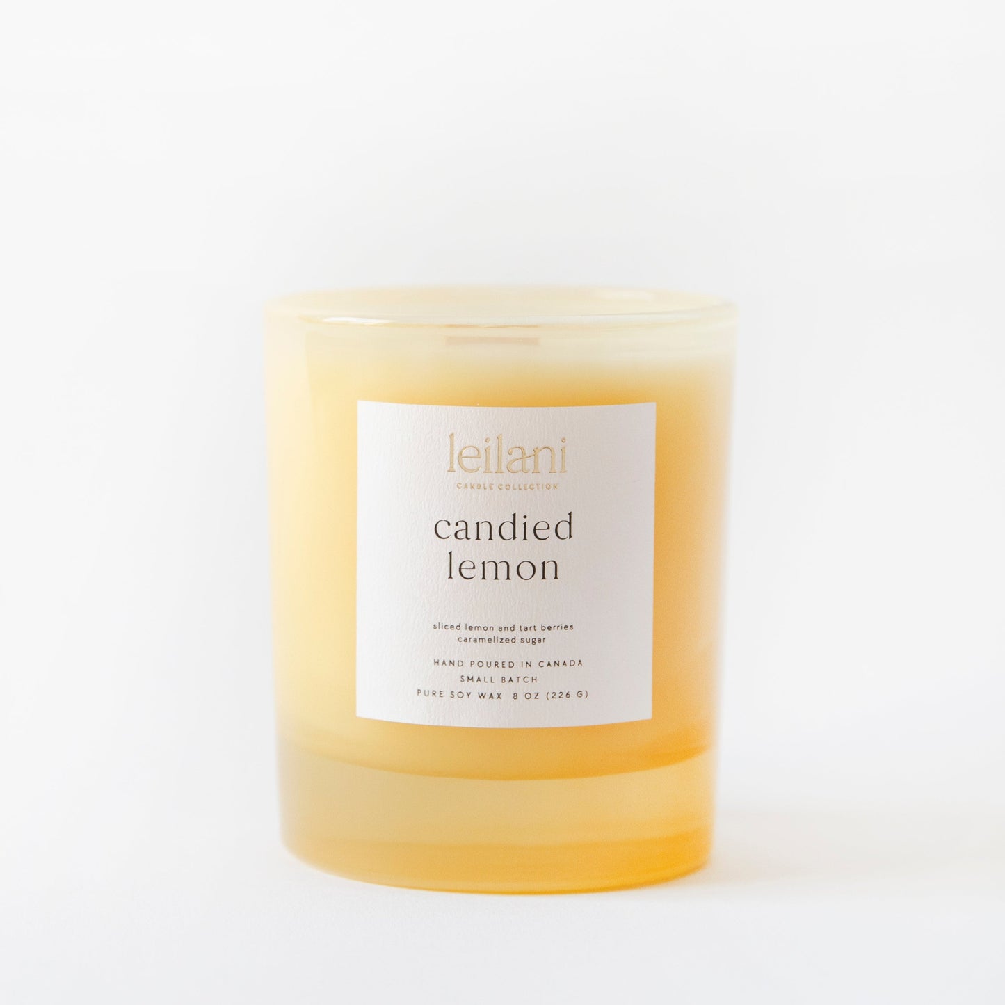 Candied Lemon - Candle Jar