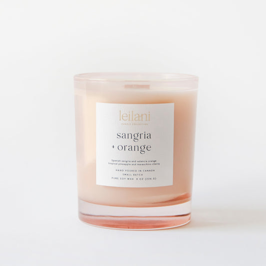 Sangria + Orange - Candle Jar