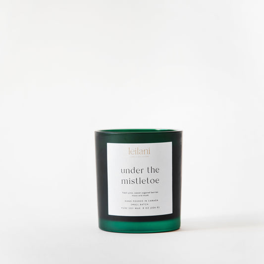 Under the Mistletoe - Candle Jar