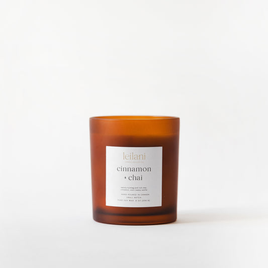 Cinnamon + Chai - Candle Jar