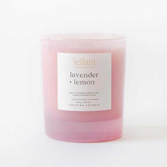 Lavender + Lemon - Candle Jar