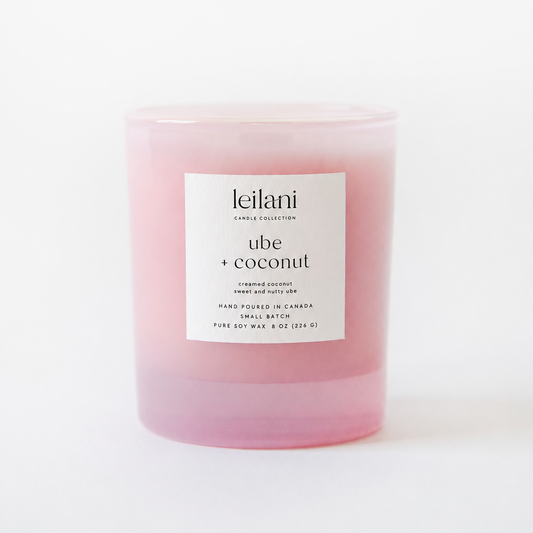 Ube + Coconut - Candle Jar