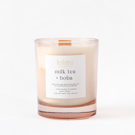 Milk Tea + Boba - Candle Jar