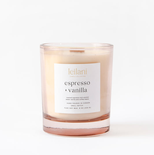 Espresso + Vanilla - Candle Jar