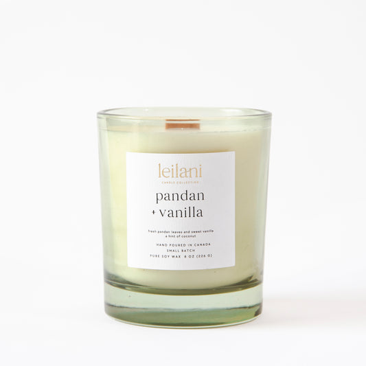 Pandan + Vanilla - Candle Jar